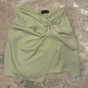 PLT green skirt
